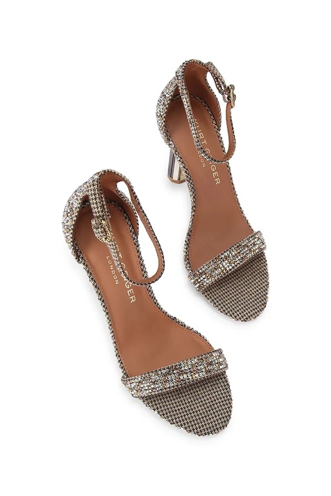 Kurt Geiger London szpilki Perspex Heel Sandal kolor złoty 4726940609 - zdjęcie produktu nr 2