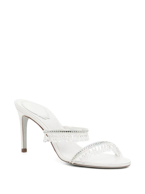 René Caovilla 80mm Chandelier sandals - White - zdjęcie produktu nr 1