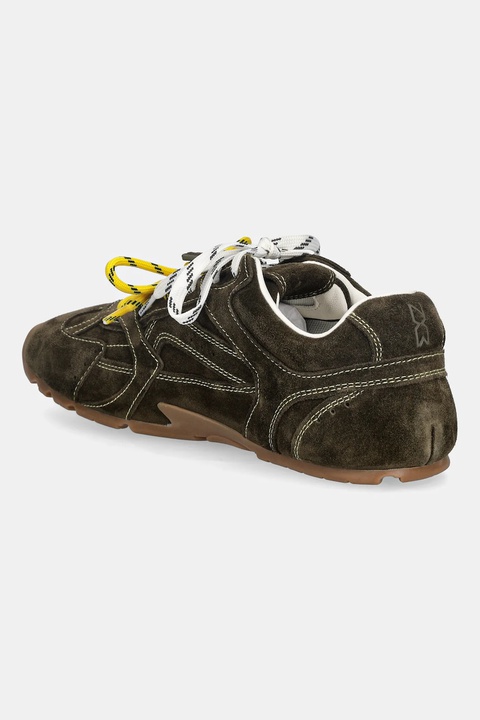 Nokwol sneakersy zamszowe Atlas Khaki Suede damskie kolor zielony Atlas Khaki Suede - zdjęcie produktu nr 2
