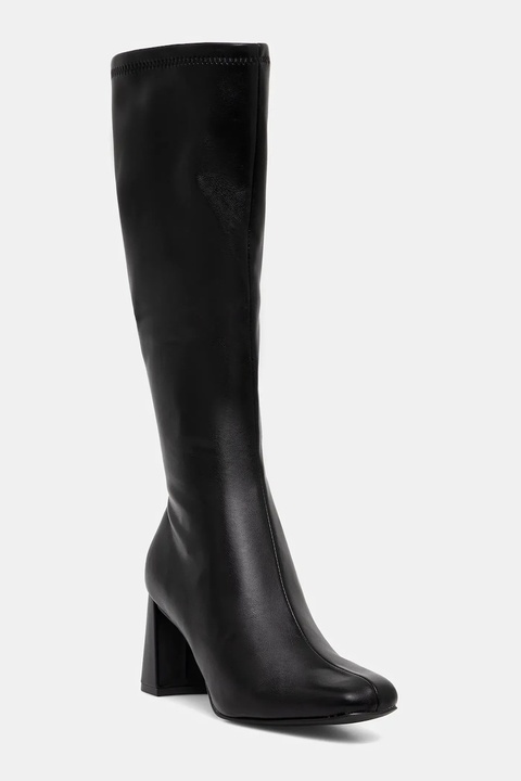 Steve Madden kozaki Holly damskie kolor czarny na słupku 11003501 - zdjęcie produktu nr 1