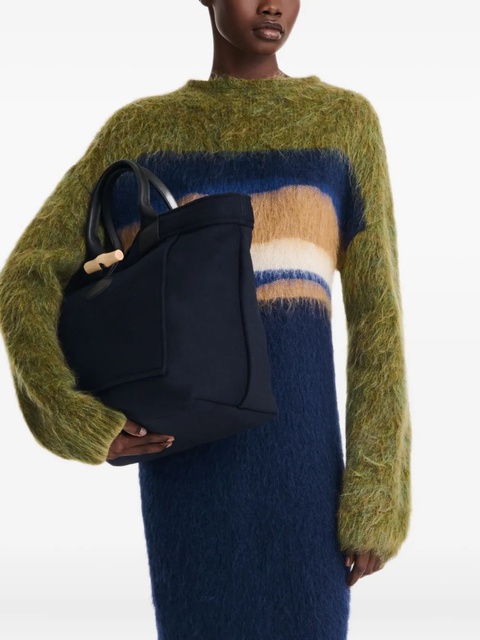 Longchamp Le Roseau L Tote bag - Blue - zdjęcie produktu nr 1