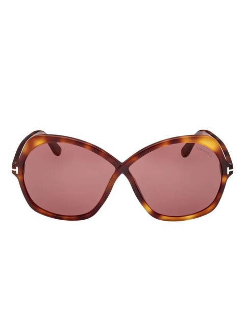 TOM FORD Eyewear butterfly-frame sunglasses - Brown - zdjęcie produktu nr 1