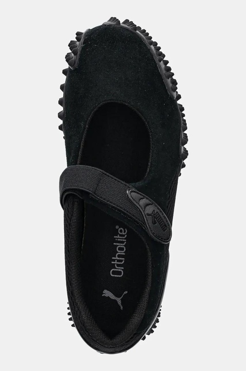 Puma baleriny zamszowe Mostro Fey PRM kolor czarny 401062 - zdjęcie produktu nr 2