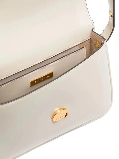 Tory Burch Robinson Spazzolato adjustable-strap shoulder bag - Neutrals - zdjęcie produktu nr 2