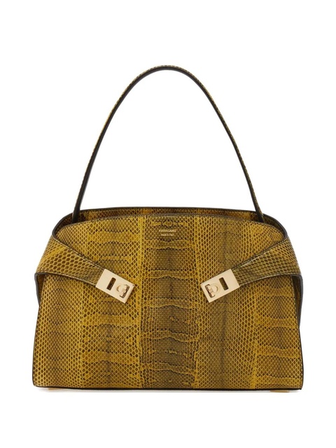 Ferragamo Hug shoulder bag - Yellow - zdjęcie produktu nr 1