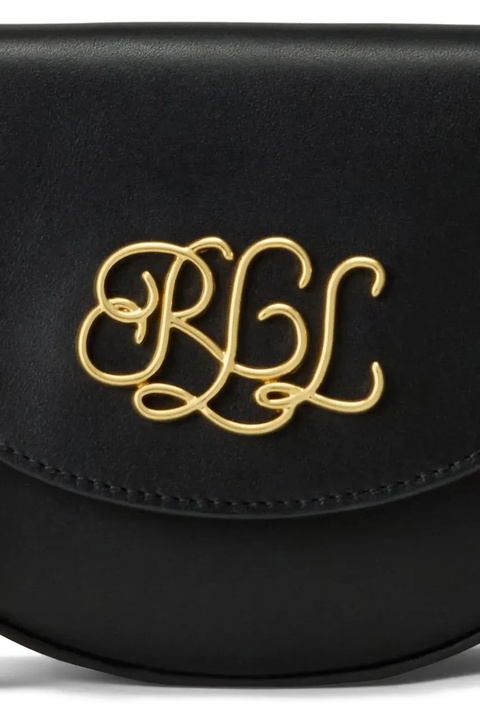 Lauren Ralph Lauren torebka skórzana kolor czarny 431958978 - zdjęcie produktu nr 2