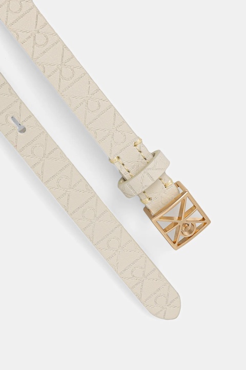 Calvin Klein pasek skórzany damski kolor biały LV04F7048G - zdjęcie produktu nr 1