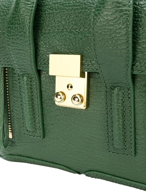 3.1 Phillip Lim Pashli mini satchel bag - Green - zdjęcie produktu nr 2