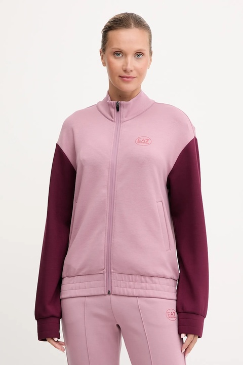 EA7 Emporio Armani dres damski kolor różowy AF16251.7W000562 - zdjęcie produktu nr 2