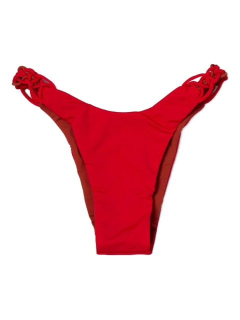 Isa Boulder Tri-Twist bikini bottom - Red - zdjęcie produktu nr 2