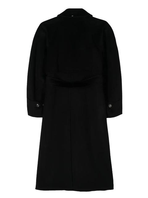 Sportmax Azzorre trench coat - Black - zdjęcie produktu nr 2