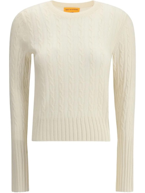 Guest In Residence cashmere jumper - White - zdjęcie produktu nr 1