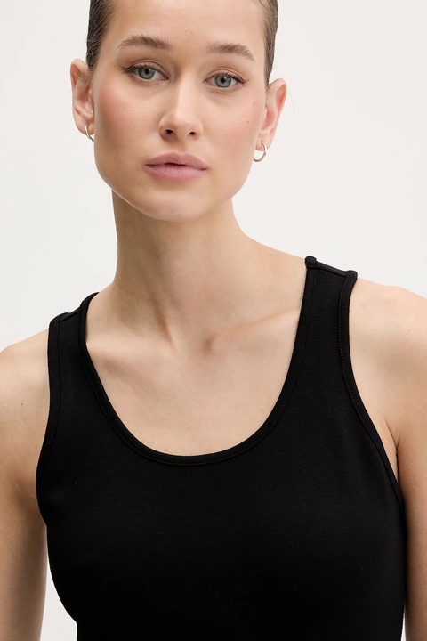 Karl Lagerfeld Jeans top kolor czarny B1W17048 - zdjęcie produktu nr 2