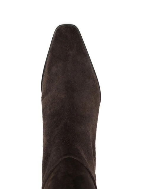 Aeyde 40mm Medea pointed boots - Brown - zdjęcie produktu nr 2