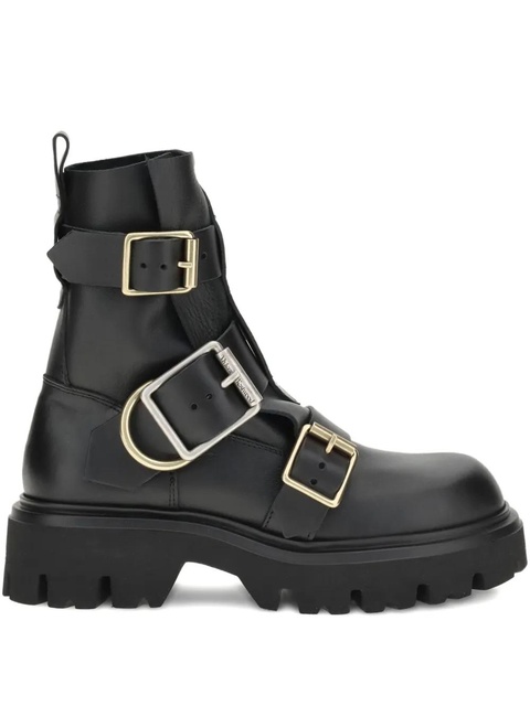 Vivienne Westwood Empire buckle-straps boots - Black - zdjęcie produktu nr 1