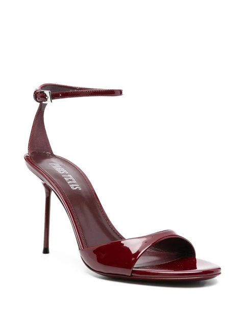 Paris Texas 95MM patent leather ankle-strap sandals - Red - zdjęcie produktu nr 2