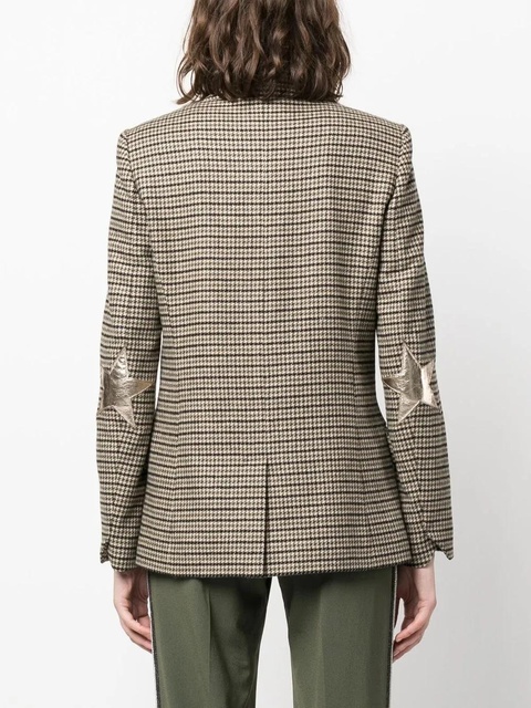 Zadig&Voltaire star-patch double-breasted blazer - Neutrals - zdjęcie produktu nr 2
