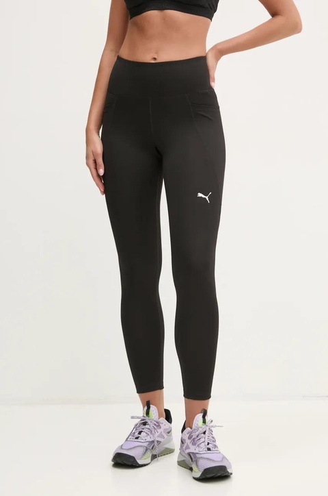 Puma legginsy treningowe Essentials kolor czarny gładkie 525899 - zdjęcie produktu nr 1