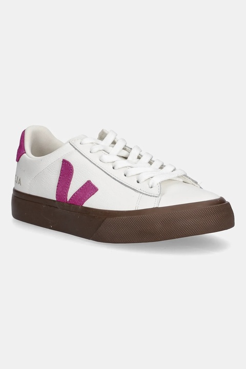 Veja sneakersy skórzane Campo damskie kolor biały CP0521178A - zdjęcie produktu nr 1