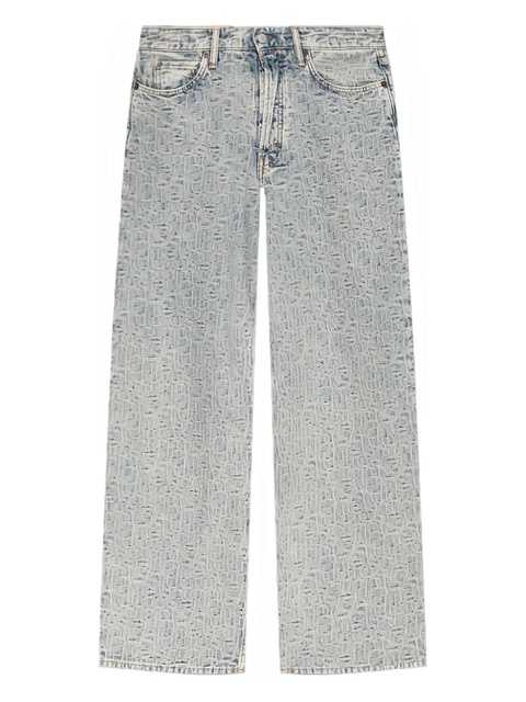 Acne Studios acid-wash jeans - Blue - zdjęcie produktu nr 1