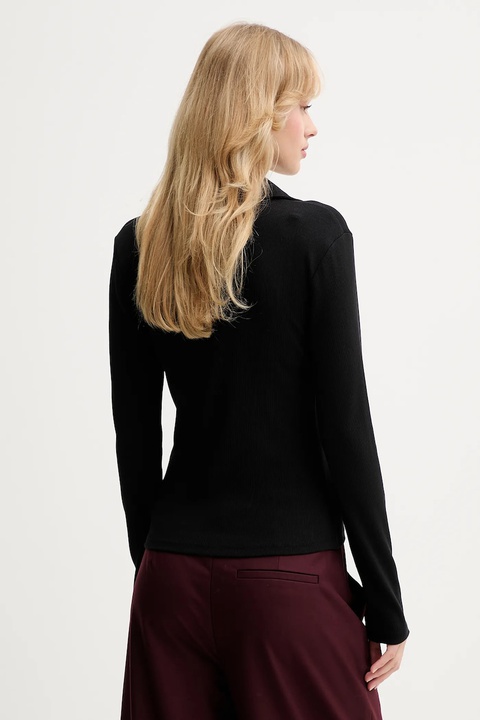 Gestuz longsleeve kolor czarny 10910690 - zdjęcie produktu nr 2