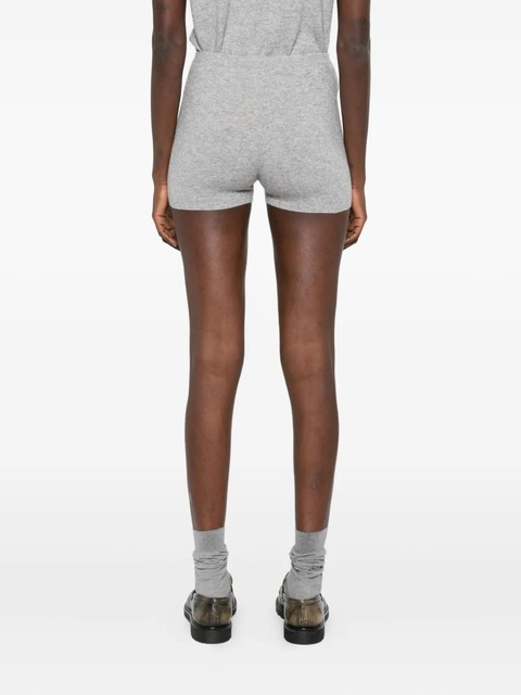 SANDRO argyle knitted shorts - Grey - zdjęcie produktu nr 2