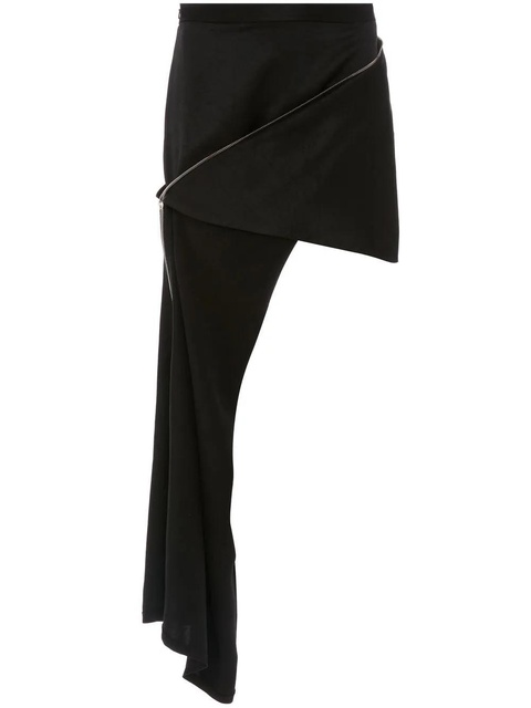 JW Anderson zip-detail mini skirt - Black - zdjęcie produktu nr 1