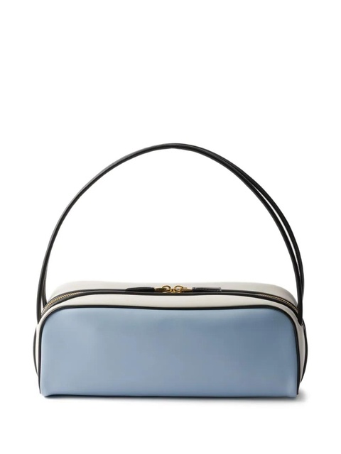 Prada Swing leather shoulder bag - Blue - zdjęcie produktu nr 2