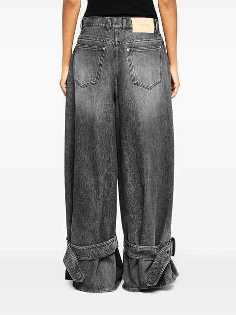 JW Anderson buckled jeans - Grey - zdjęcie produktu nr 2