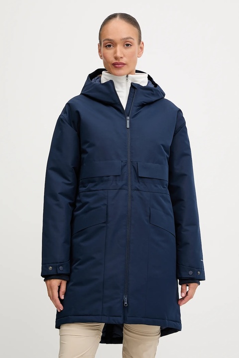 Columbia kurtka sportowa puchowa Juniper kolor granatowy 2134882 - zdjęcie produktu nr 1