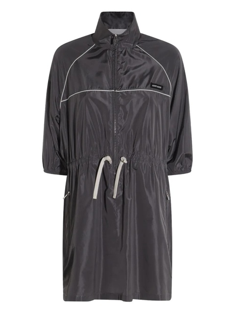 Miu Miu drawstring-waist dress - Grey - zdjęcie produktu nr 1
