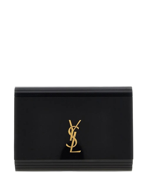Saint Laurent Vicky Minaudière logo cross body bag - Black - zdjęcie produktu nr 1