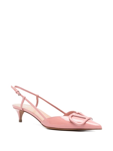 Valentino Garavani 40mm sling-back VLogo pumps - Pink - zdjęcie produktu nr 2