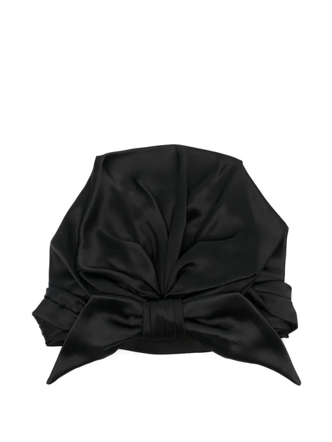 Valentino Garavani silk turban - Black - zdjęcie produktu nr 1