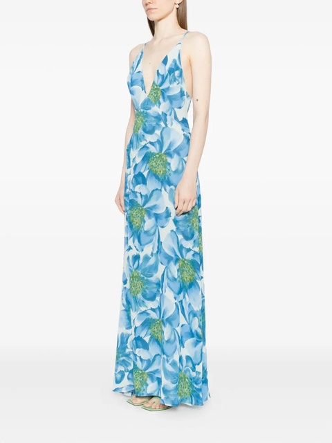 Reformation Zani dress - Blue - zdjęcie produktu nr 1