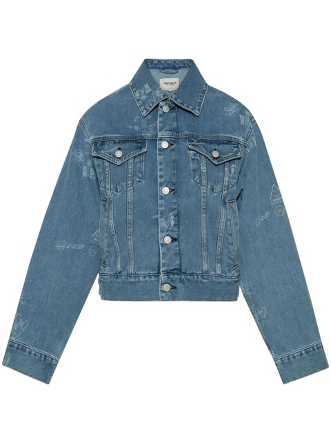Carhartt WIP graphic-print jacket - Blue - zdjęcie produktu nr 1
