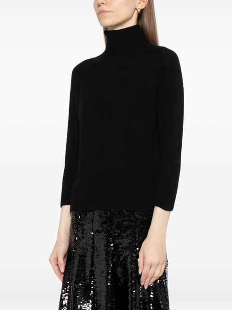 Simone Rocha cashmere high-neck top - Black - zdjęcie produktu nr 2