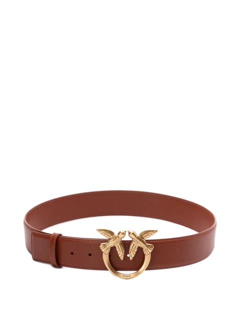 PINKO buckle leather belt - Brown - zdjęcie produktu nr 2