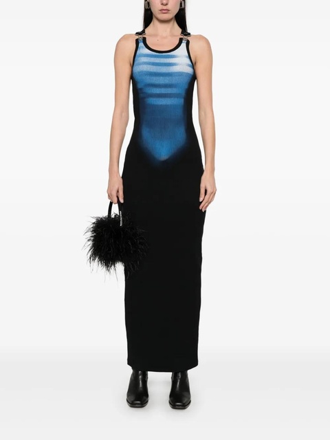 Jean Paul Gaultier swimsuit-print maxi dress - Black - zdjęcie produktu nr 2