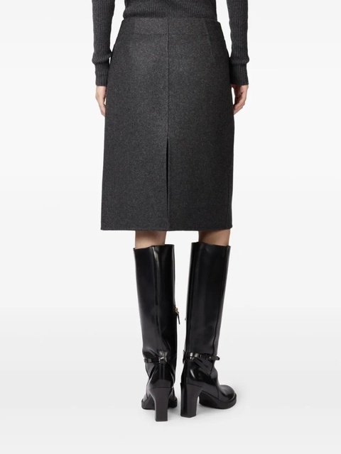 Tod's double-pocket wool skirt - Black - zdjęcie produktu nr 2