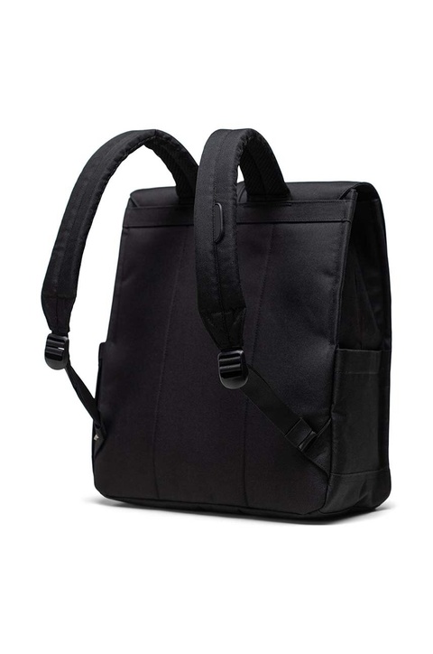 Herschel plecak City Backpack kolor czarny duży gładki - zdjęcie produktu nr 2