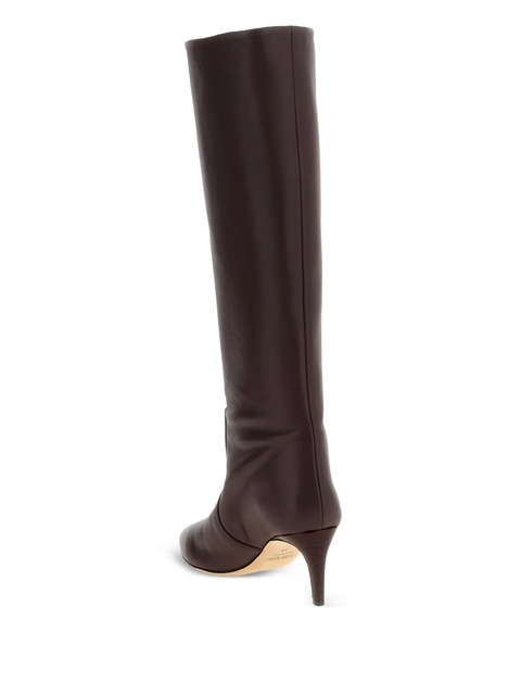 Paris Texas 60mm leather pointed-toe boots - Red - zdjęcie produktu nr 2