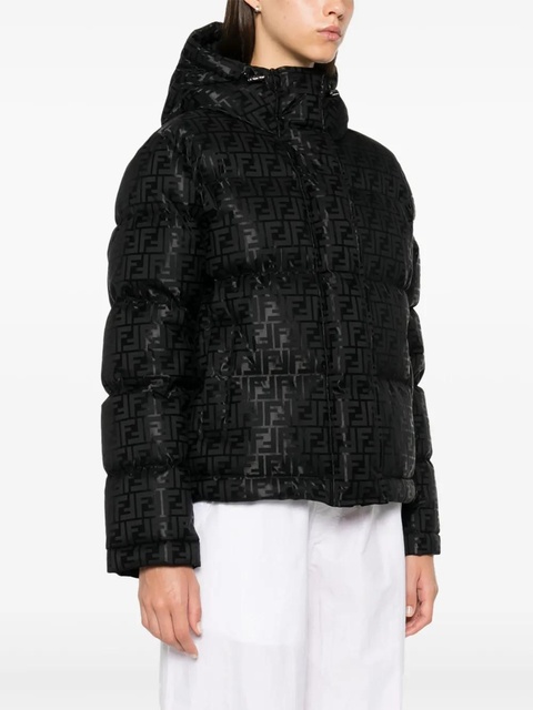 FENDI FF-pattern puffer jacket - Black - zdjęcie produktu nr 2