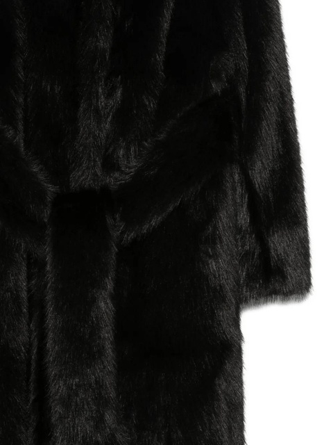 Simone Rocha belted long coat - Black - zdjęcie produktu nr 2