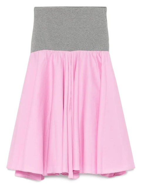 Gimaguas elastic-waist flared midi skirt - Pink - zdjęcie produktu nr 1