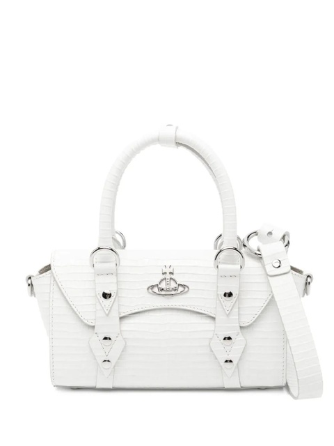 Vivienne Westwood mini Bettina tote bag - White - zdjęcie produktu nr 1