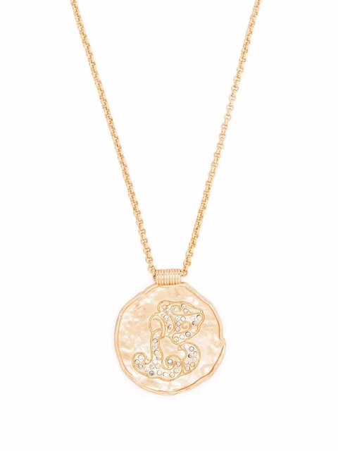 Maje Zodiac medal necklace - Gold - zdjęcie produktu nr 2