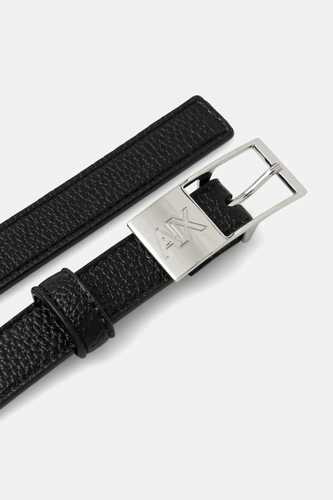 Armani Exchange pasek damski kolor czarny XW001600 AF17019 - zdjęcie produktu nr 2