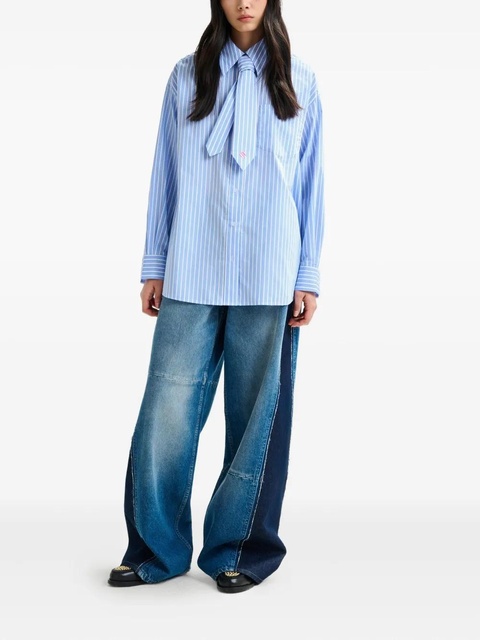 Essentiel Antwerp stripe-pattern shirt - Blue - zdjęcie produktu nr 2