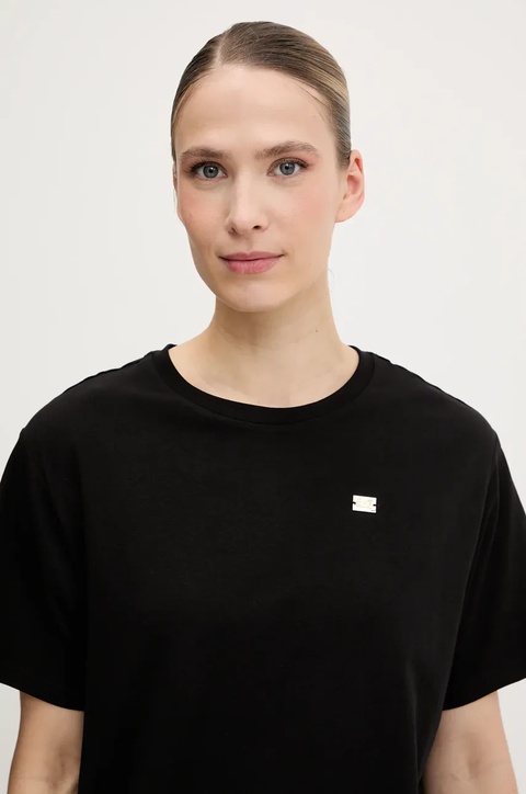 EA7 Emporio Armani t-shirt damski kolor czarny AF10373.7W000028 - zdjęcie produktu nr 1